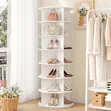 7-Tier 360° Rotating Shoe Rack Tower - 1