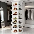 7-Tier 360° Rotating Shoe Rack Tower - 3