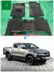 Toyota Hilux Carpet Type Floor Mats - 1