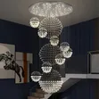Raindrop 280cm LED Crystal Chandelier Light - 2