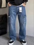 Quality Cargo Jeans Pants - 4