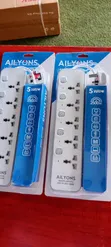 Ailyons 5-Way Power Extension Socket 2500W - 1