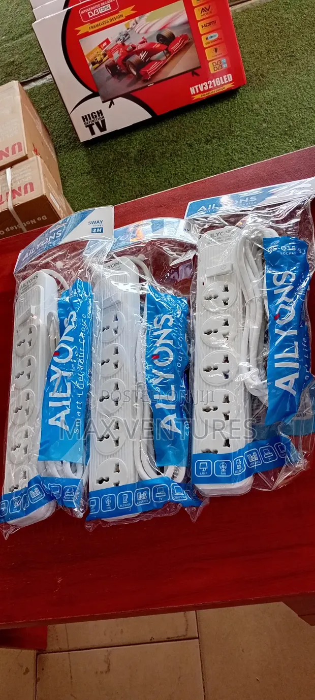 Ailyons Quality 5-Way Extension Socket - 1