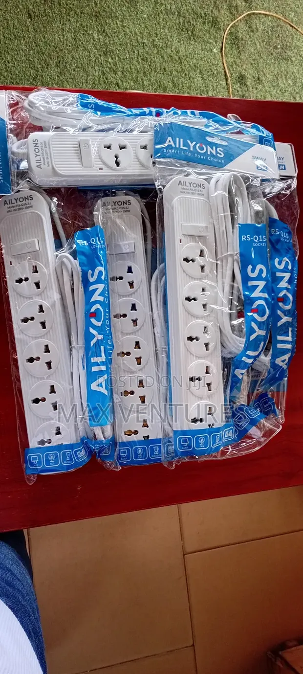 Ailyons 5-Way Power Extension Socket - 1