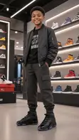 Kids Air Jordan 11 'Black Cat' Sneakers - 1