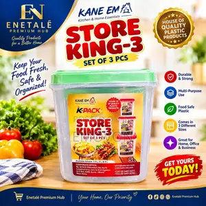 K-Pack Store King-3 Food Storage Container Set