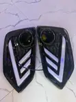 Honda Civic Hatchback Front Fog Cover with LED - 1