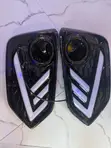 Honda Civic Hatchback Front Fog Cover with LED - 2