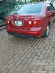 Toyota Corolla 2008 Red - 2