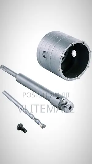 75mm Concrete Hole Saw with SDS+ Adapter