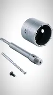 75mm Concrete Hole Saw with SDS+ Adapter - 1