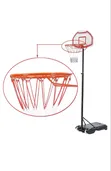 Adjustable Portable Basketball Hoop for Kids - 2