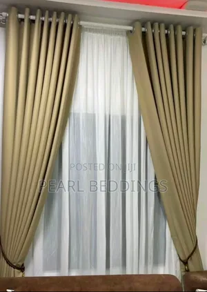 High Quality Modern Luxurious 10ft Total Blackout Textured Curtains