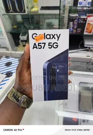 New Samsung Galaxy A57 256GB Black