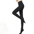 Women's Fleece-Lined Stockings - Black - 3