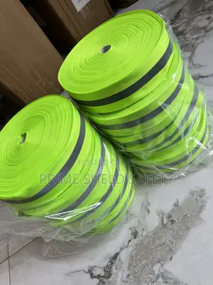 High-Visibility Reflective Safety Tape Roll - Green