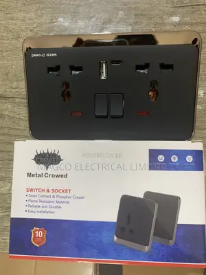 Double Socket - Brand New