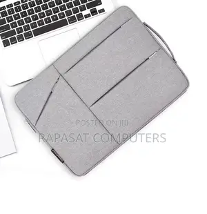New Laptop Sleeve Bag (15.6", 14", 13") - Gray, 3-Side Zip