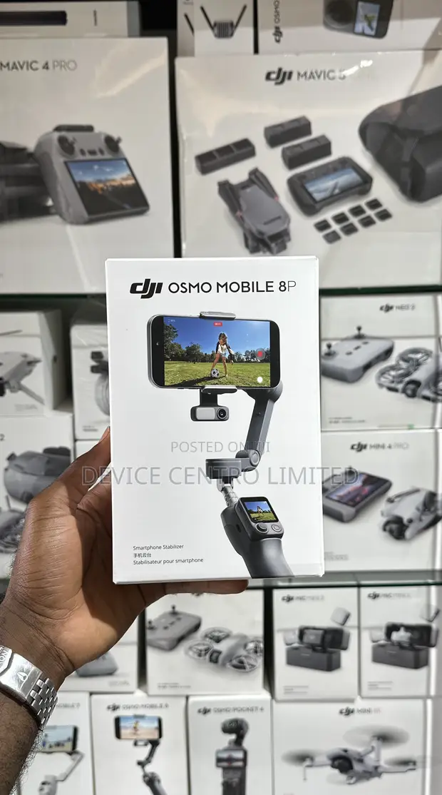 DJI Osmo Mobile 8P Advanced Tracking Smartphone Gimbal - 1