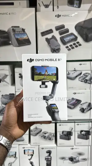 DJI Osmo Mobile 8P Advanced Tracking Smartphone Gimbal