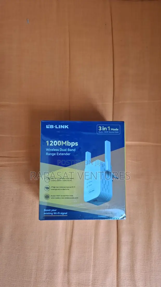 LB-Link BL-RE1200 1200Mbps Wi-Fi 6 Range Extender - 1