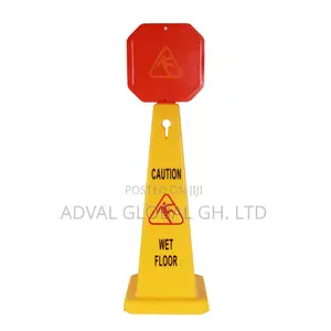 4-Sided Wet Floor Caution Sign