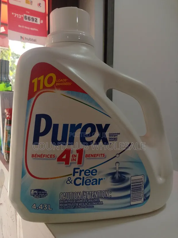 Purex Free Clear Laundry Detergent - 1
