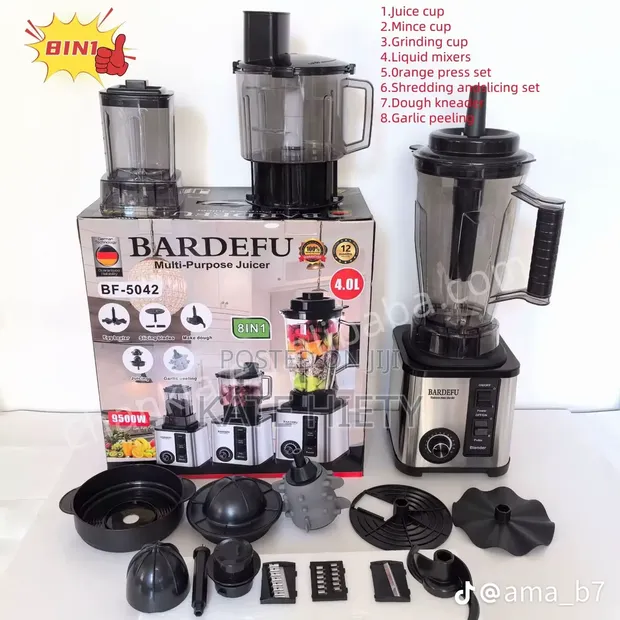 Bardefu 8-in-1 Blender - 1