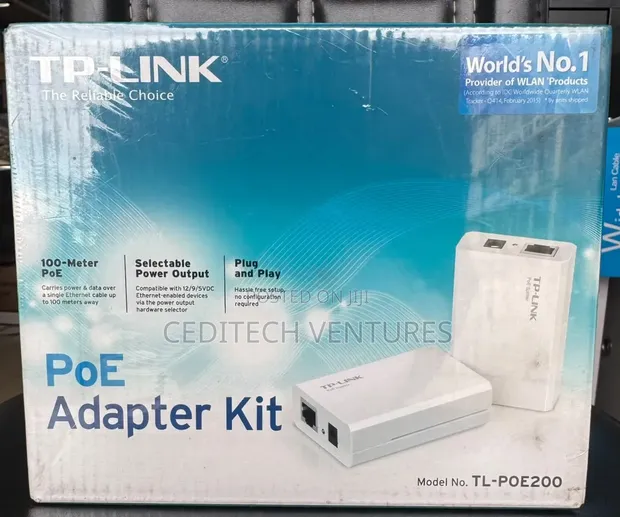 TP-Link POE Adapter Kit TL-POE200 - 1