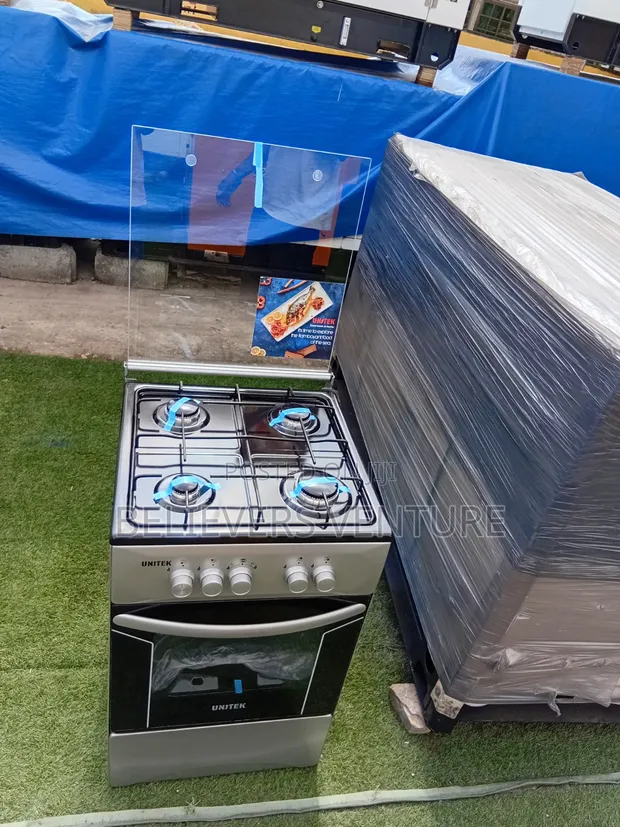 Unitex 4 Burner Gas Cooker - 1