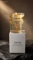 Twilight World Yellow Rose Aromatherapy Gel Candle - 2