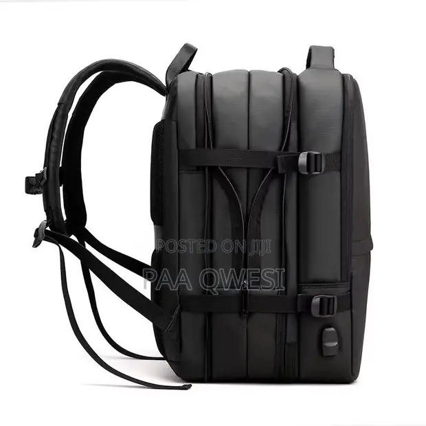 Travel Laptop Backpack - Black - 1
