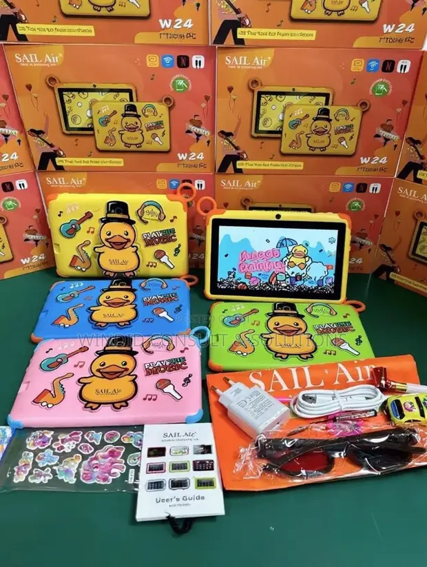 Sail Air 107 128GB Yellow Android Tablet - 1