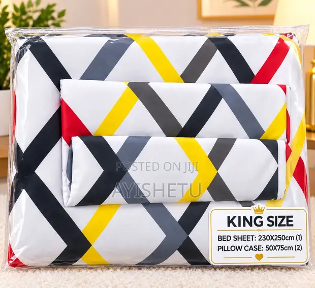 Bedding Avenue Kingsize Bedsheets Set - 1