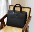 Designer High Quality Leather Laptop Bag Briefcase - 1