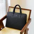 Designer High Quality Leather Laptop Bag Briefcase - 4