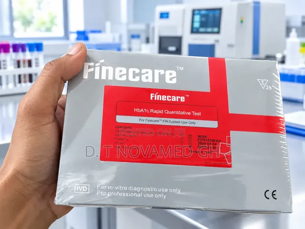 HbA1c Finecare Rapid Test Kit - 1