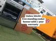 Unitek 50x50 4 Gas Burners Cooker with Oven - 2