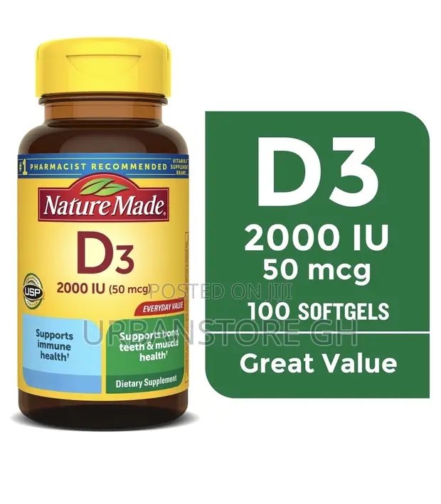 Nature Made Vitamin D3 Softgels - 1