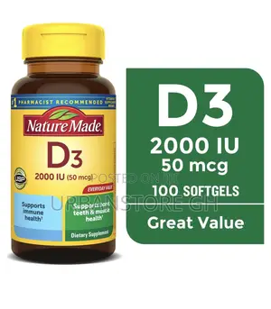 Nature Made Vitamin D3 Softgels