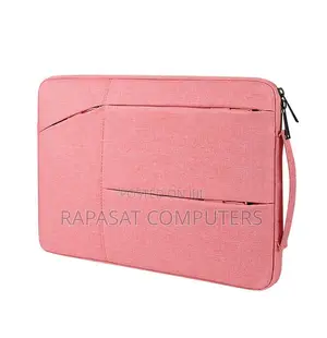 New Laptop Sleeve Bag (15.6", 14", 13") - Pink 3-Side Zip