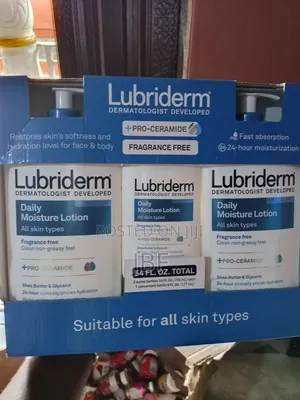 Lubriderm Daily Moisture Lotion - All Skin Types