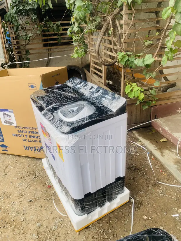 Pearl 18kg Twintub Washing Machine - Wind Jet Dry - 1