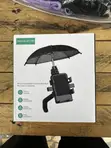Universal Motorbike Phone Holder with Umbrella - 1