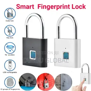 KERUI Smart Fingerprint Padlock - USB-C Rechargeable, Keyless