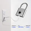 KERUI Smart Fingerprint Padlock - USB-C Rechargeable, Keyless - 4