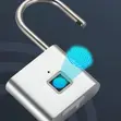 KERUI Smart Fingerprint Padlock - USB-C Rechargeable, Keyless - 5