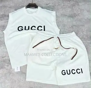 Men's Stylish 2-Piece Shorts and Sleeveless Top Set