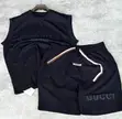Men's Stylish 2-Piece Shorts and Sleeveless Top Set - 5