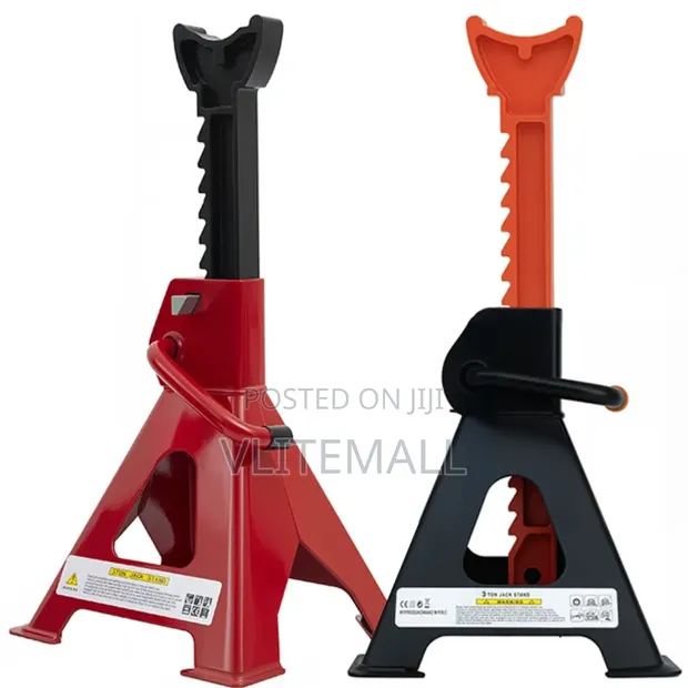 12 Ton Jack Stand Pair - Brand New - 1